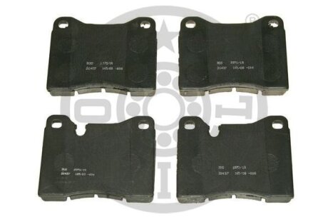 Гальмівні колодки дискові Optimal BP-23701 (фото 1)