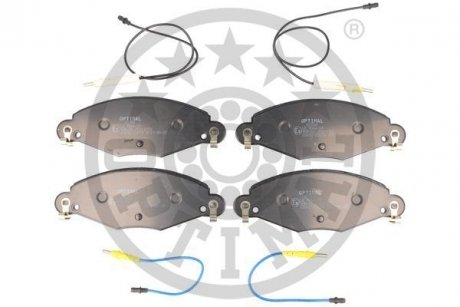 KLOCKI HAMULCOWE CITRO?N C5 I (DC), C5 I ESTATE (DE), C5 II (RC), C5 II BREAK (RE) 01-04 PRZOD SZT Optimal BP82704