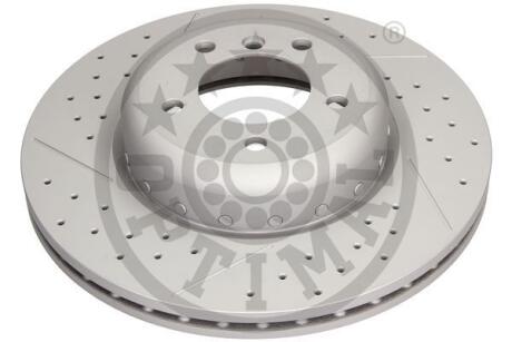Диск гальмівний (передній) BMW 1 (E82,E87)/ 3 (E90,E91) Perf 03-13 (338x25.9) PRO+ Optimal BS9338HC (фото 1)