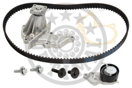 Водяний насос + зубчастий ремінь Optimal SK1077AQ1