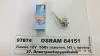 Лампа Osram H3 12V 55W PK22s (картонна упаковка) 64151