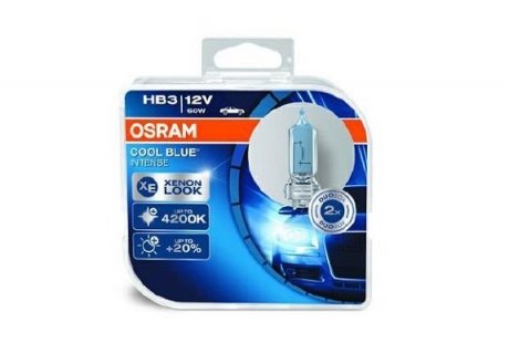 Лампа HB3 12V 60W P20d Box COOL BLUE INTENSE OSRAM 9005CBIHCB