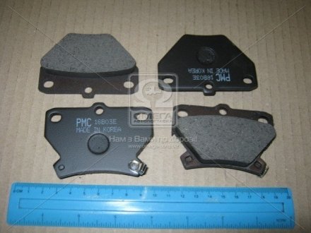 Комплект тормозных колодок, дисковый тормоз PARTS-MALL PKF-011 (фото 1)