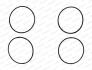 Прокладка колектора впускного VW Caddy III 1.6i 04-15 Payen JD6095 (фото 1)