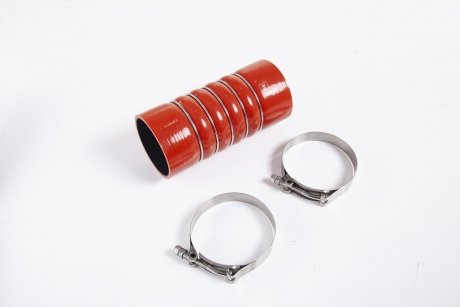 Шланг інтеркулера (85мм/94ммx200мм, червон) MERCEDES ATEGO, ATEGO 2, AXOR, AXOR 2, ECONIC M902.900-OM926.999 01.98- PE AUTOMOTIVE 01013100A