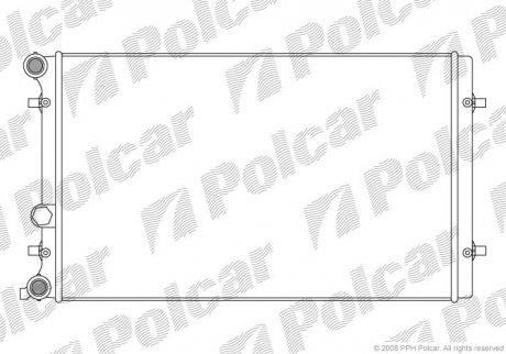 Радиаторы охлаждения Polcar 132308-1
