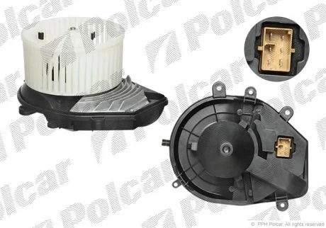 Вентилятор кабіни Polcar 1324NU-2