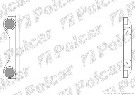 Радиаторы обогрева Polcar 1325N8A1 (фото 1)