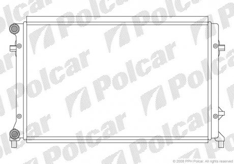 Радиаторы охлаждения Polcar 133108-3