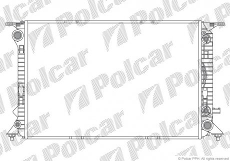 Радиаторы охлаждения Polcar 1365081