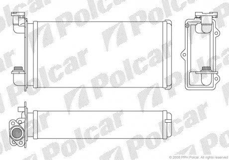 Радиаторы обогрева Polcar 2005N8-1