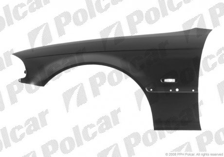Крило переднє Polcar 200802-1 (фото 1)