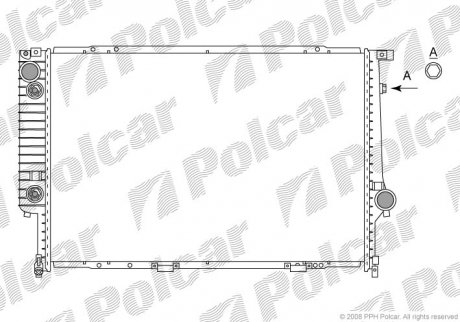 Радиаторы охлаждения Polcar 201508-0