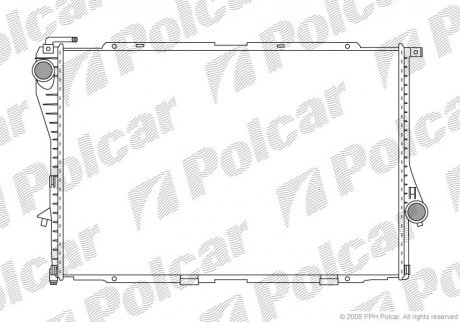 Радіатор охолодження Polcar 2016087X