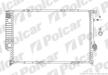 Радиаторы охлаждения Polcar 203208-3