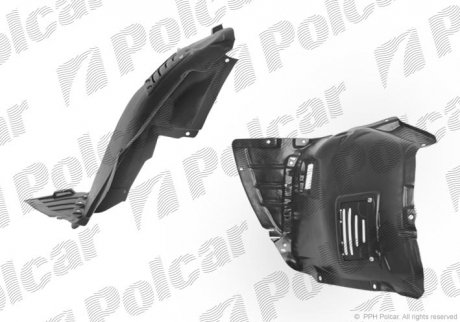 Подкрыльник Polcar 2040FL1 (фото 1)