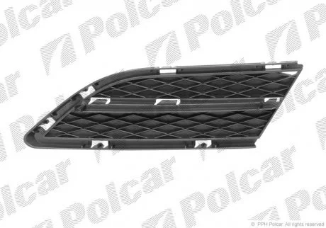 Решетка в бампере Polcar 204227-2