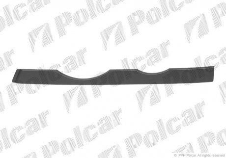 Накладка під фару (вія) лівий Polcar 205006-1