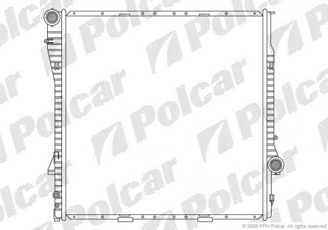 Радиаторы охлаждения Polcar 205008-2
