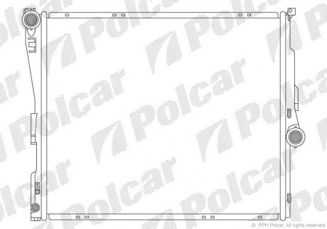 Радиаторы охлаждения Polcar 205508-1