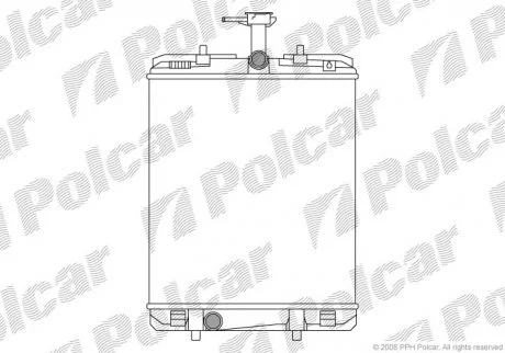 Радиатор охлаждения Polcar 2301083X