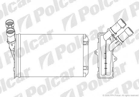 Радиаторы обогрева Polcar 2324N8-1 (фото 1)