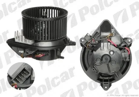 Вентилятор кабіни Polcar 2326NU-4
