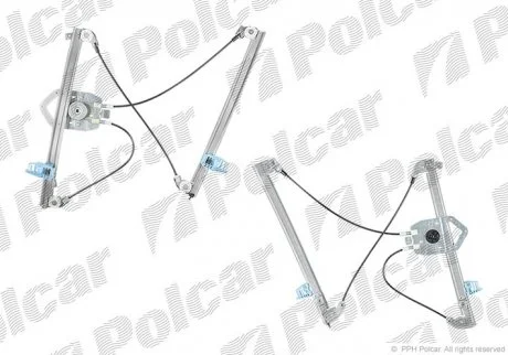 Склопідйомник електричний без електромотора Polcar 2328PSG6