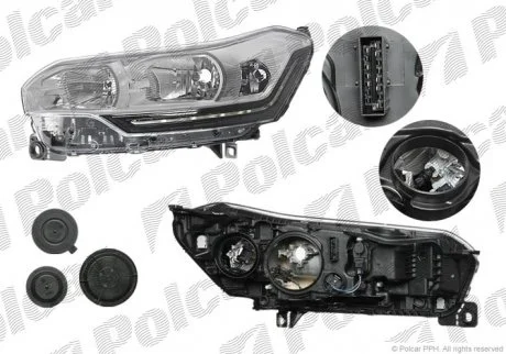 Фара основна Polcar 2334092V