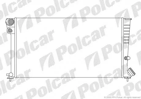Радиаторы охлаждения Polcar 235008A5