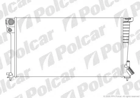 Радиаторы охлаждения Polcar 235008A8 (фото 1)