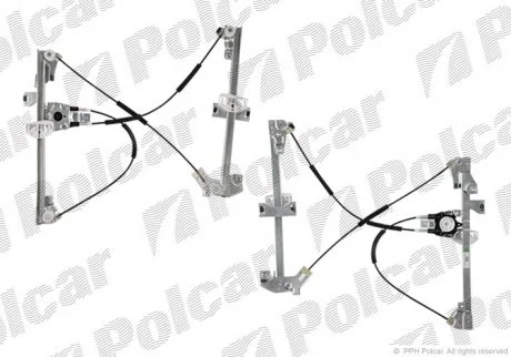 Стеклоподъемник электрический без электромотора Polcar 2350PSG2 (фото 1)