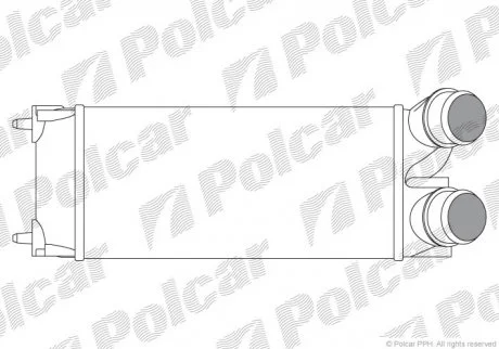 Радіатор повітря (інтеркулер) Polcar 2351J8-1