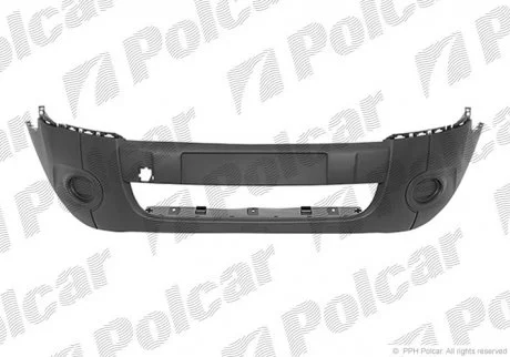 Бампер передній Polcar 235207