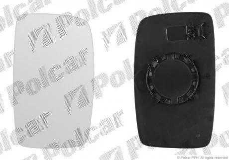 Вкладиш дзеркала зовнішнього Polcar 2396543E