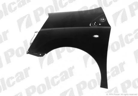 Крило переднє Polcar 239701-J