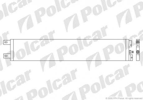Радиаторы кондиционера Polcar 2401K8C1