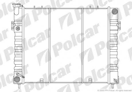 Радиаторы охлаждения Polcar 240508-3