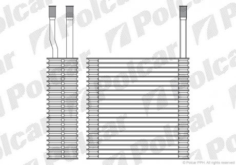 Випаровувач кондиціонера Polcar 2406P8-1