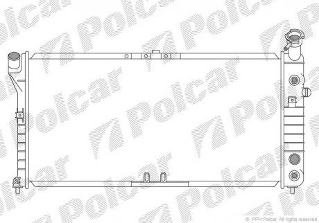 Радиаторы охлаждения Polcar 253008-1