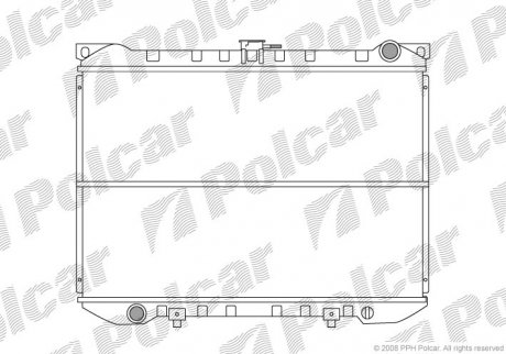 Радиаторы охлаждения Polcar 270908-1