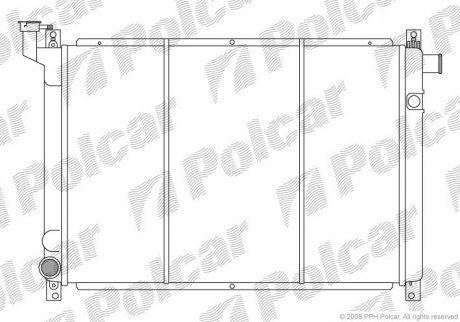 Радиаторы охлаждения Polcar 2727084K