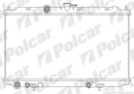 Радиаторы охлаждения Polcar 273408-1 (фото 1)
