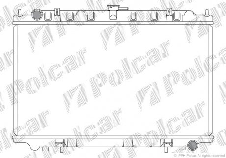 Радіатор охолодження Polcar 276108-3