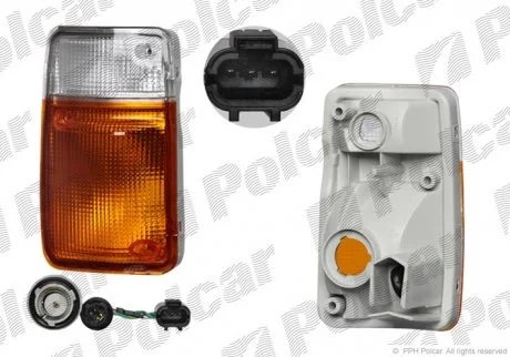 Поворот передний с габаритом Polcar 277520-4 (фото 1)