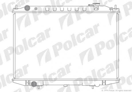 Радиаторы охлаждения Polcar 279708-1