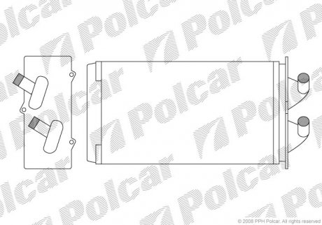 Радиаторы обогрева Polcar 3001N8-1 (фото 1)