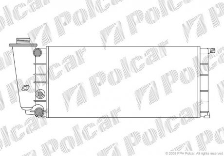 Радиаторы охлаждения Polcar 300408-2