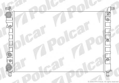 Радиаторы охлаждения Polcar 300508A2 (фото 1)