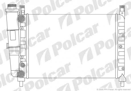 Радиаторы охлаждения Polcar 301608-7